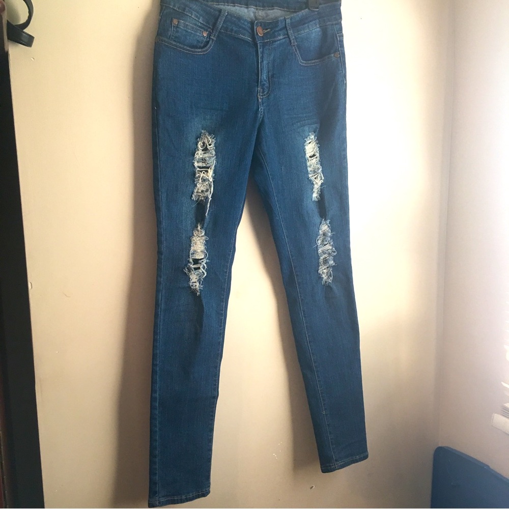 U.W.J Distressed Jean Size 13 - Picture 1 of 4